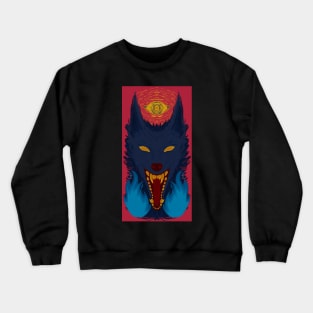 Eyes and Fangs Crewneck Sweatshirt